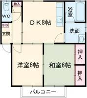 物件の間取り画像