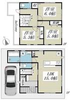 物件の間取り画像
