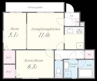 物件の間取り画像
