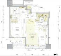 白金ザ・スカイ 東棟の間取り