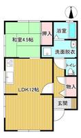 山口県防府市大字牟礼(一戸建)の賃貸物件の間取り