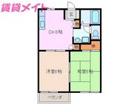 じゅねすしろやま B棟の間取り