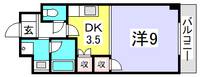 クロスデータビル73の間取り