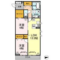 ラフィナージュの間取り