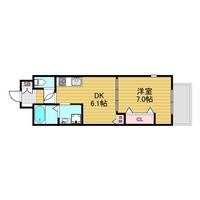 NLC新大阪パート3の間取り