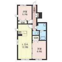 スパローハウス七番舘 Bの間取り