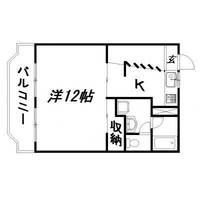 静岡県浜松市中央区中野町(マンション)の賃貸物件の間取り