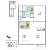 フランサ Iの間取り