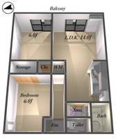 物件の間取り画像