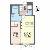 メゾンマスト城西の間取り