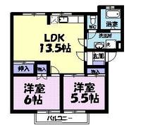 物件の間取り画像