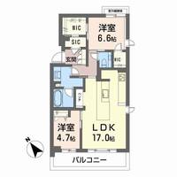 物件の間取り画像