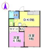 山田コーポ S棟の間取り