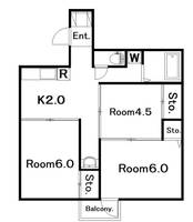 物件の間取り画像