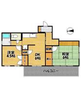 物件の間取り画像