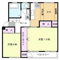 紅葉台マンションの間取り