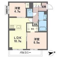 物件の間取り画像