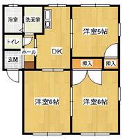 エルフローラ Cの間取り