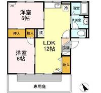 セジュール小嶋の間取り