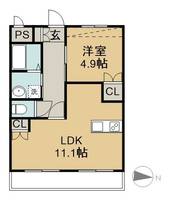 物件の間取り画像