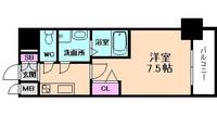 大阪府大阪市西淀川区姫里3(マンション)の賃貸物件の間取り