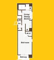 ARTAINE新横浜の間取り