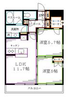 物件の間取り画像