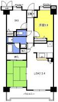 物件の間取り画像