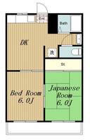 東京都多摩市諏訪1(アパート)の賃貸物件の間取り