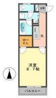 東京都江戸川区鹿骨5(アパート)の賃貸物件の間取り