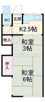 大塚荘の間取り