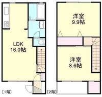 岡山県倉敷市玉島乙島(一戸建)の賃貸物件の間取り