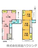 物件の間取り画像