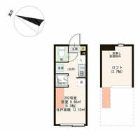 東京都北区東十条5(アパート)の賃貸物件の間取り