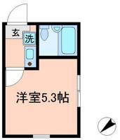 東京都板橋区中丸町(アパート)の賃貸物件の間取り