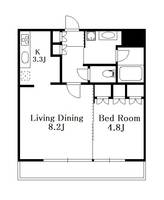 東京都杉並区高円寺南5(マンション)の賃貸物件の間取り