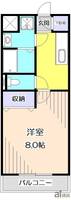 東京都東村山市久米川町3(マンション)の賃貸物件の間取り