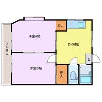 コーポ石丸の間取り