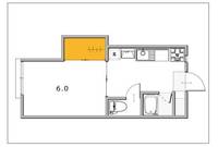 岡山県岡山市中区浜1(アパート)の賃貸物件の間取り