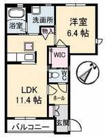 物件の間取り画像