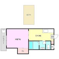 ジュネス西中島の間取り
