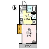 埼玉県熊谷市中西2(アパート)の賃貸物件の間取り