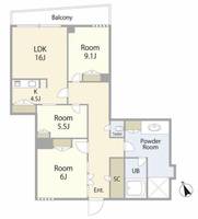 物件の間取り画像