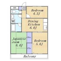 08フローラレジデンスの間取り