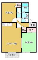 物件の間取り画像