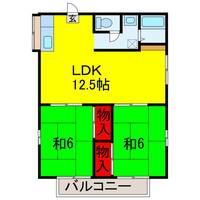 グレースビラIの間取り