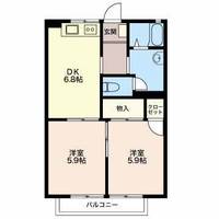 エスポアールMIDA Bの間取り