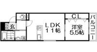 物件の間取り画像