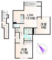 物件の間取り画像