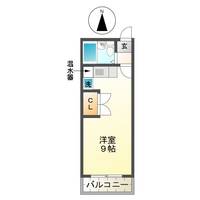 レスポール大谷の間取り